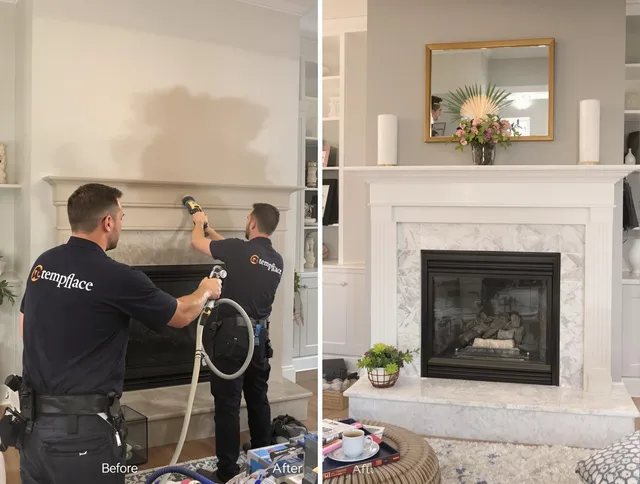 Professional soot removal by Weston Chimney Sweep team in Weston, MA